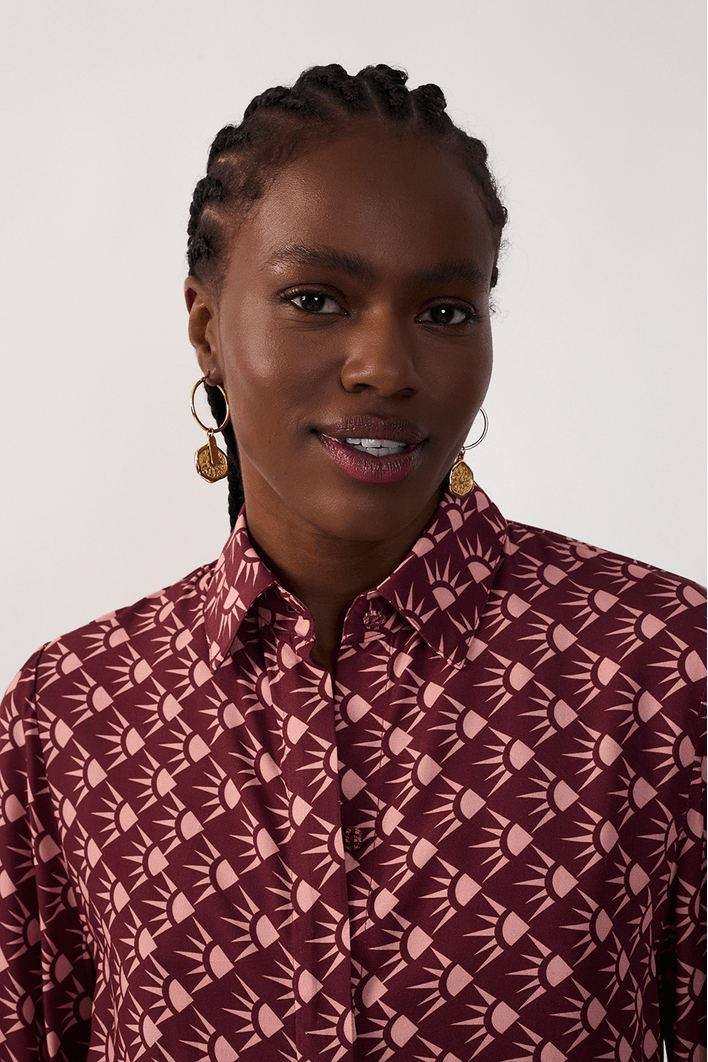 Camisa Estampa Floriluz