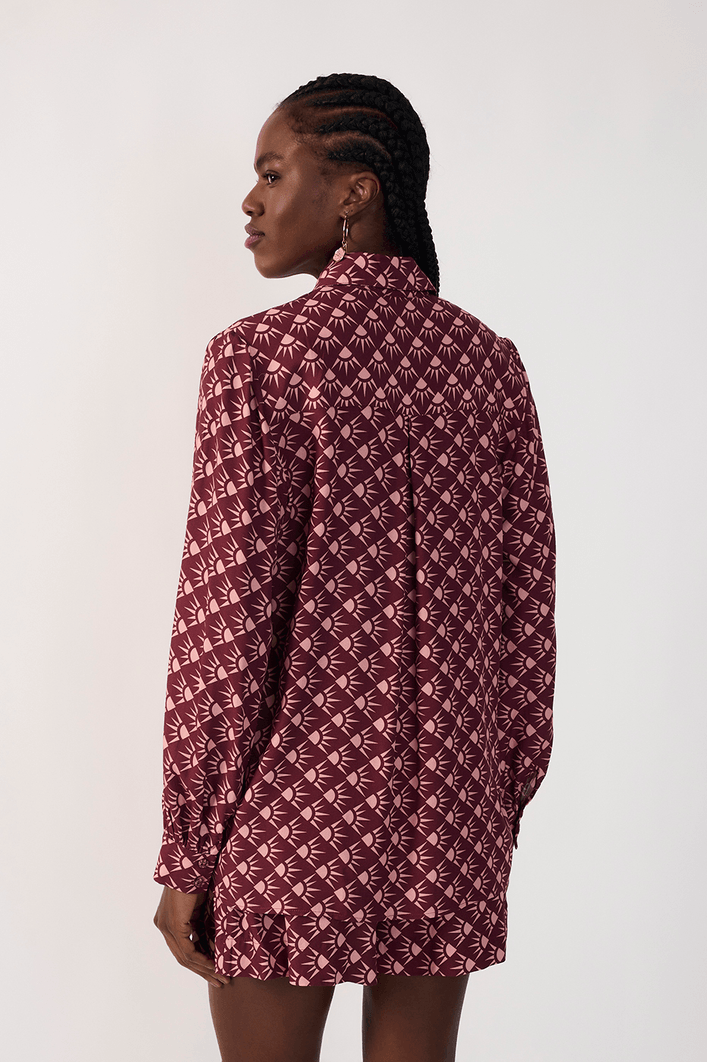 Camisa Estampa Floriluz
