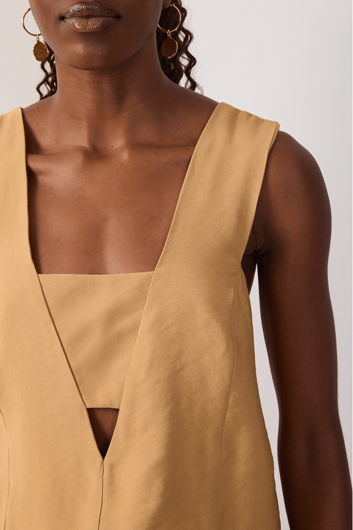 Blusa Quadradinha Top Recortado