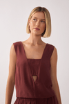 Blusa Quadradinha Top Recortado