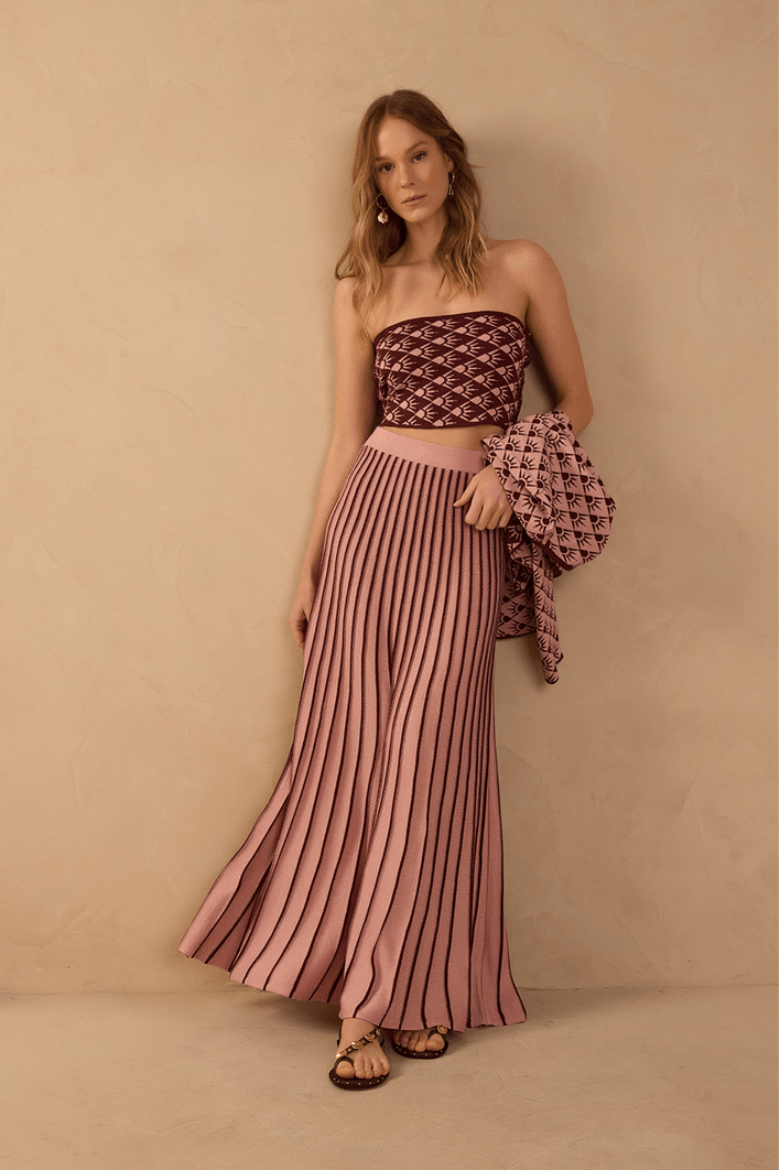 Saia Tricot Listras Floriluz