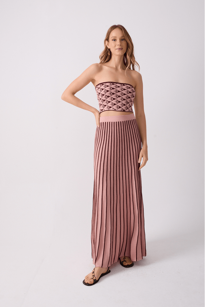 Saia Tricot Listras Floriluz