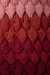 Casaco Tricot Texturizado Colorido