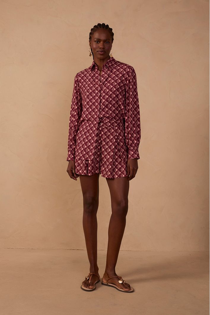 Short Estampa Floriluz