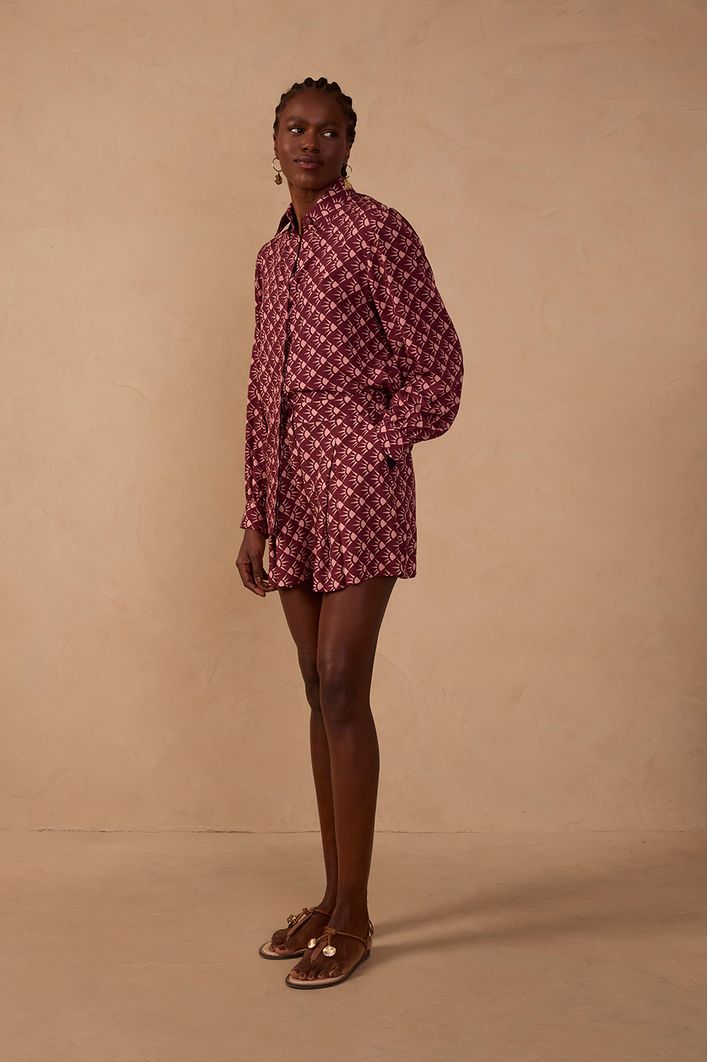 Short Estampa Floriluz