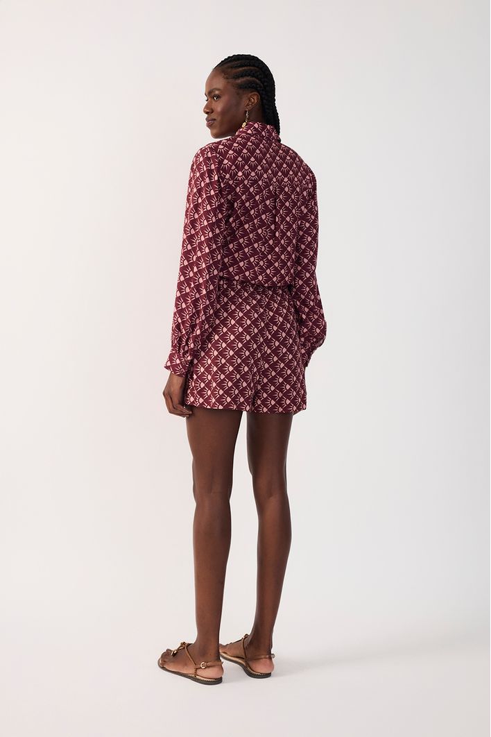 Short Estampa Floriluz