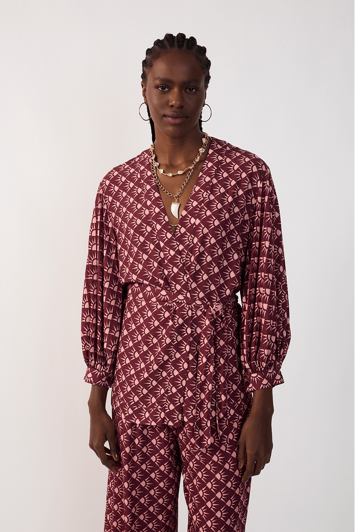 Kimono Estampa Floriluz