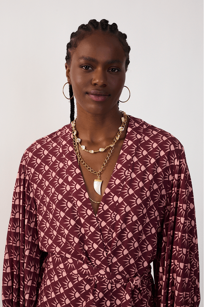 Kimono Estampa Floriluz