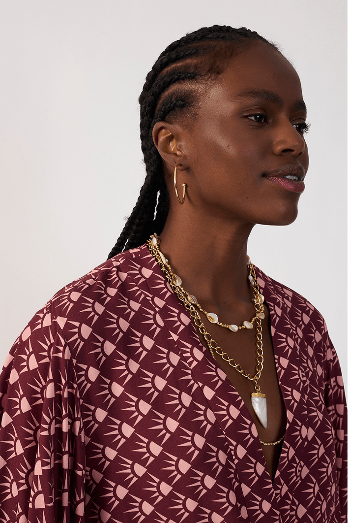 Kimono Estampa Floriluz