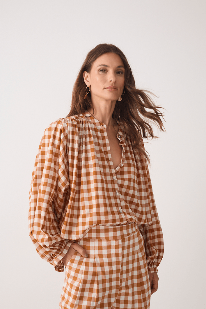 Camisa Algodão Vichy