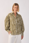 Camisa Tricoline Est Trama Verde