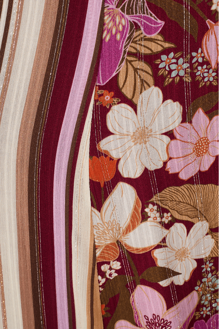 Vestido Longo Lurex Jasmin Solar Mix