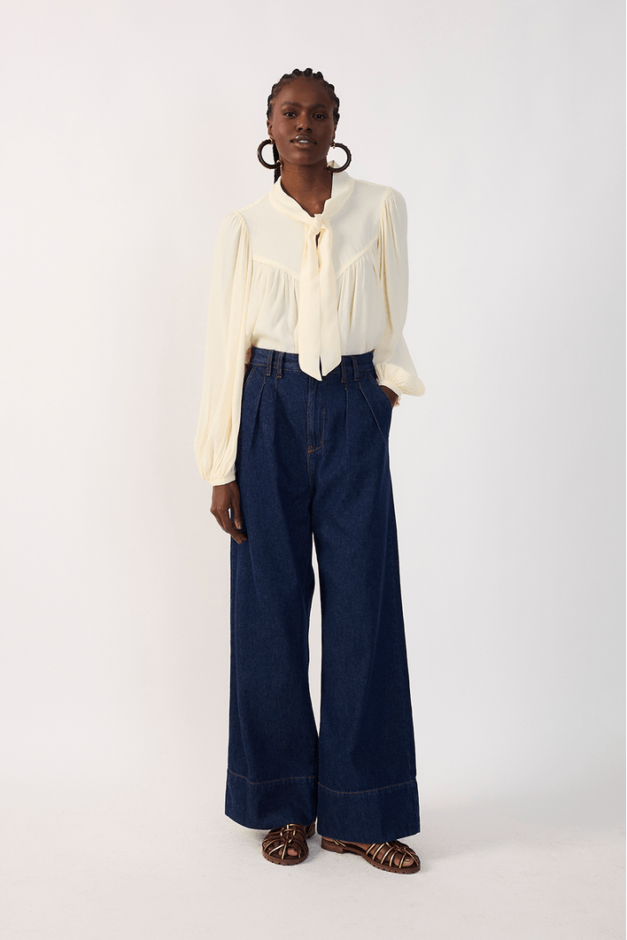 Jardineira Jeans Alças Removíveis