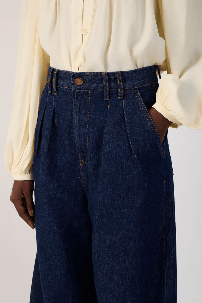 Jardineira Jeans Alças Removíveis