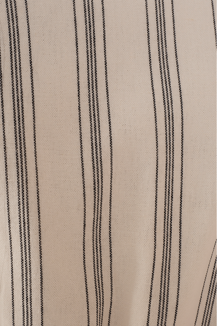 Colete Linho Listrado Pb