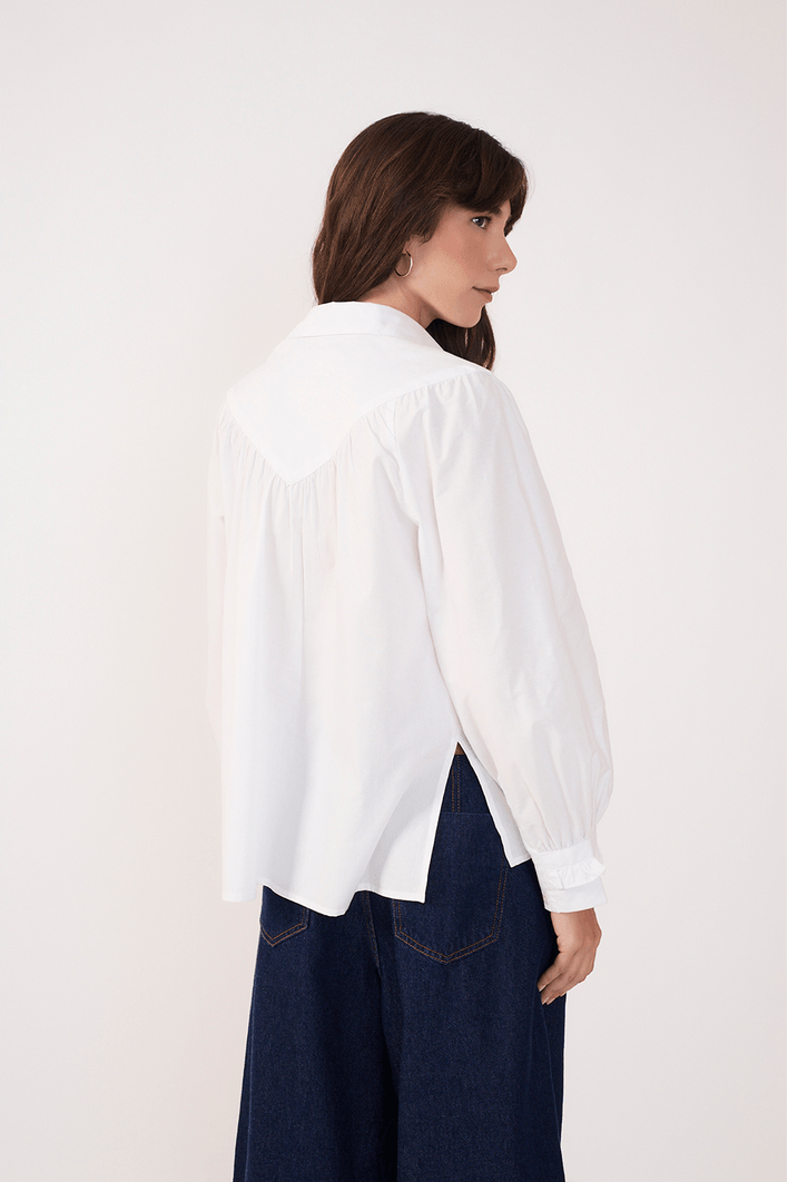 Camisa Algodao Pala Frente