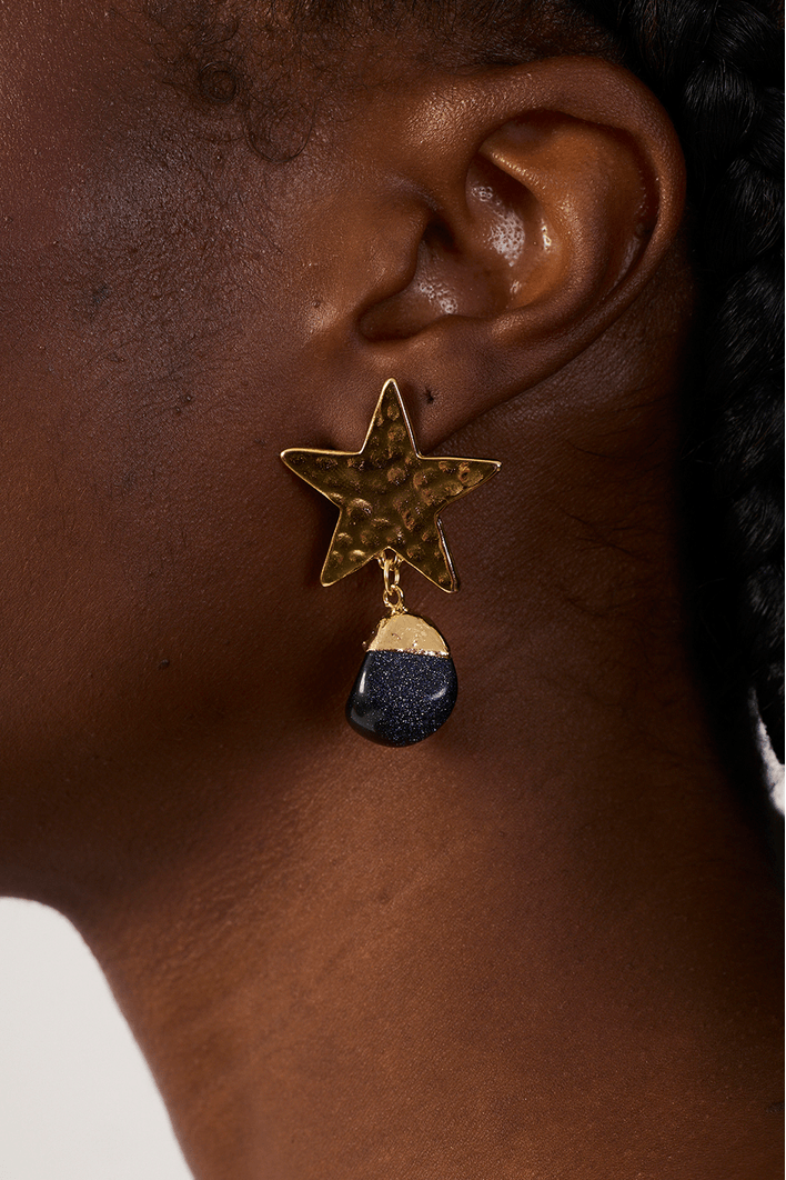 Brinco Estrela Aurea
