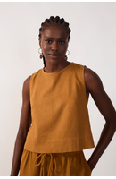 Blusa Linho Quadradinha