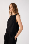 Blusa Linho Quadradinha
