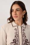Casaco Tricot Lenço