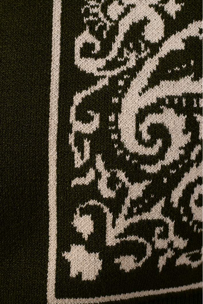 Colete Tricot Lenço