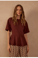 T-shirt Peplum
