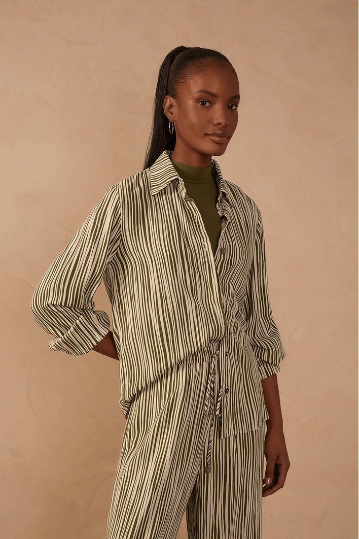 Camisa Est Listra Raízes