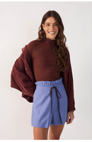 Blusa Gola Alta Malha Crepe
