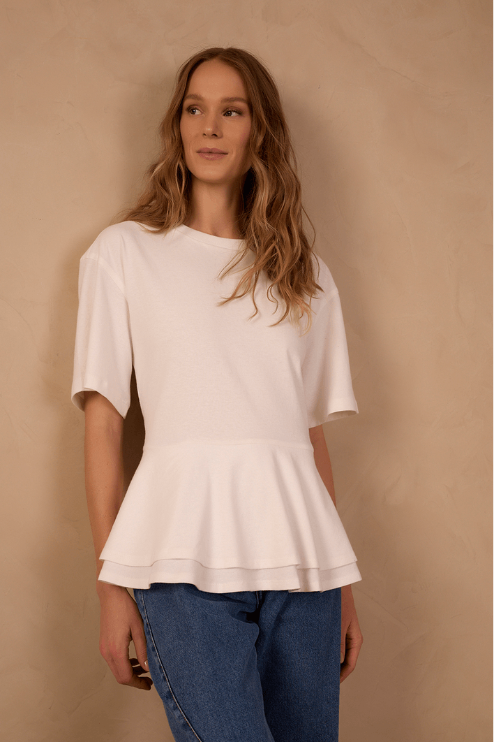 T-shirt Peplum