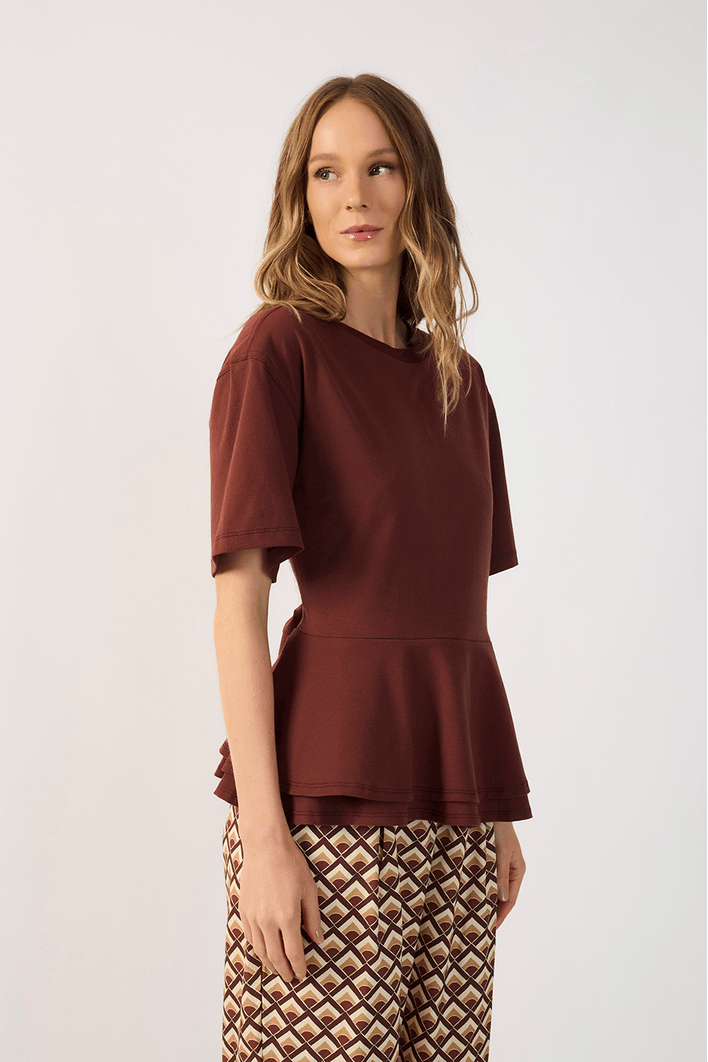 T-shirt Peplum