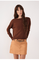 Blusa Tricot Básica Manga Longa