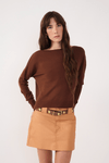Blusa Tricot Básica Manga Longa