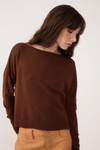 Blusa Tricot Básica Manga Longa