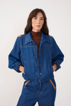 Jaqueta Jeans Detalhe Sol