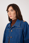 Jaqueta Jeans Detalhe Sol