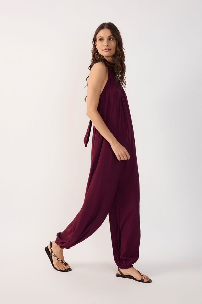 Macacão Crepe Amplo