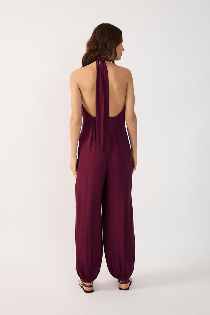 Macacão Crepe Amplo