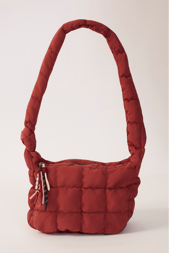 Bolsa Hobo Nylon Matelassê