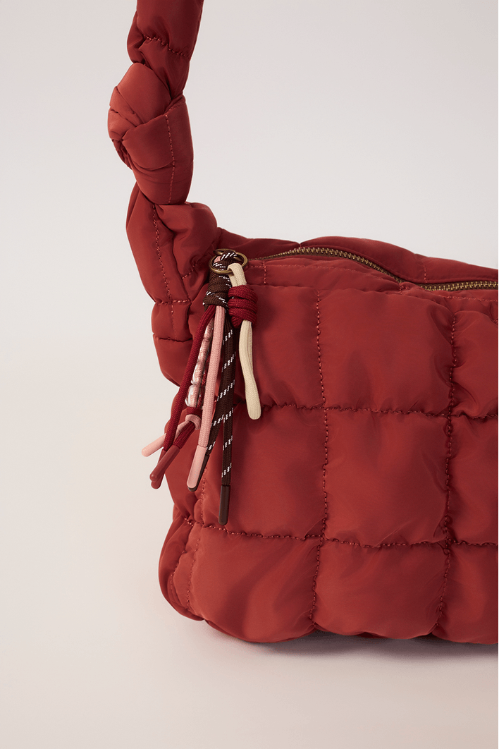 Bolsa Hobo Nylon Matelassê