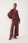 Calça Pantalona Bolso Faca