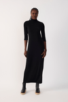 Vestido Coluna Gola Alta
