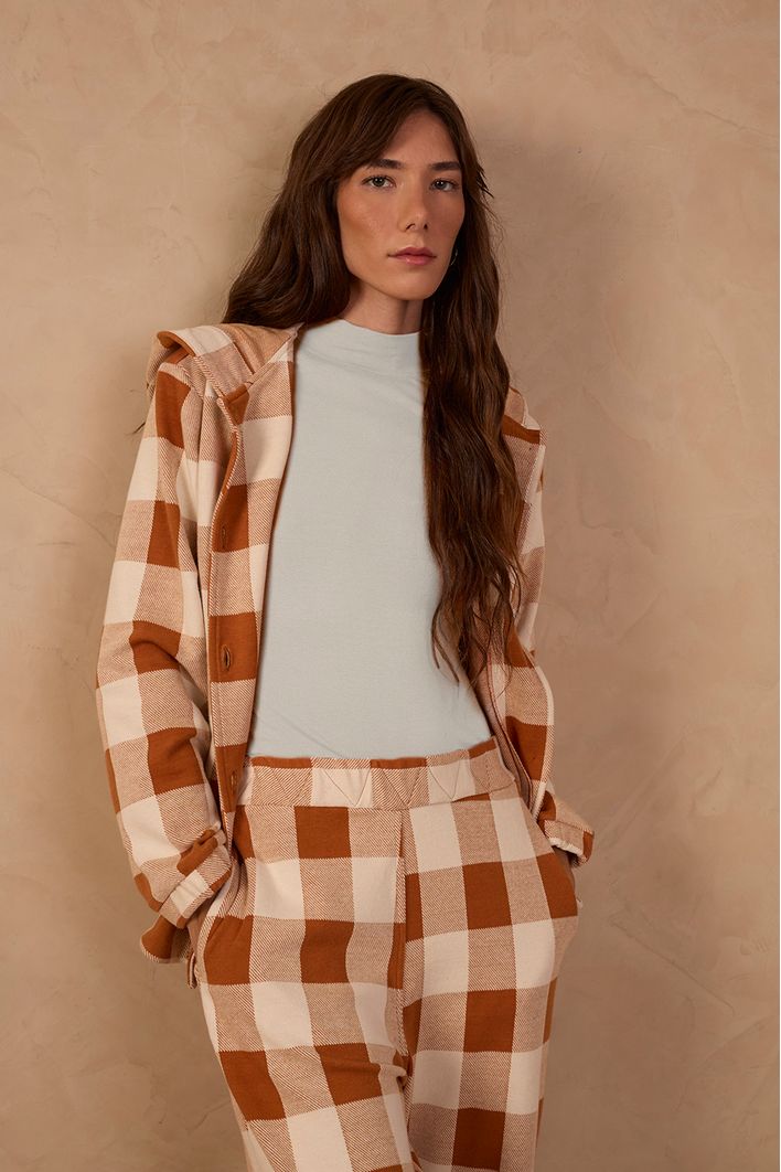 Blusa Gola Alta Malha Crepe
