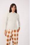Blusa Gola Alta Malha Crepe