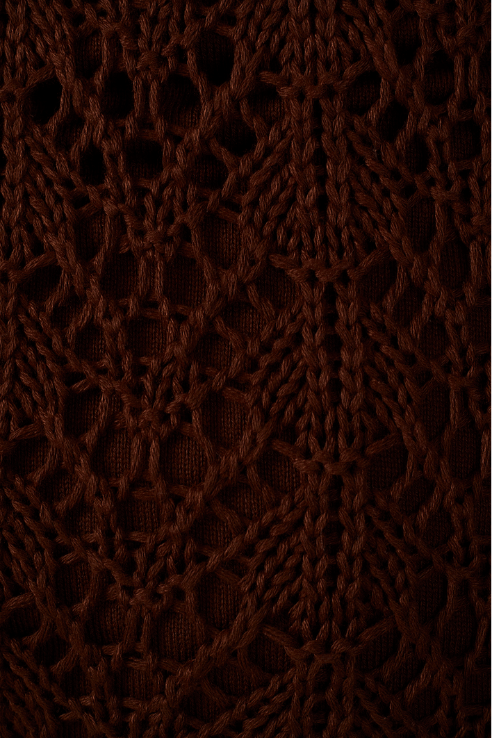 Vestido Tricot Vintage Cropped