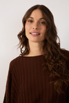 Blusa Tricot Nervuras