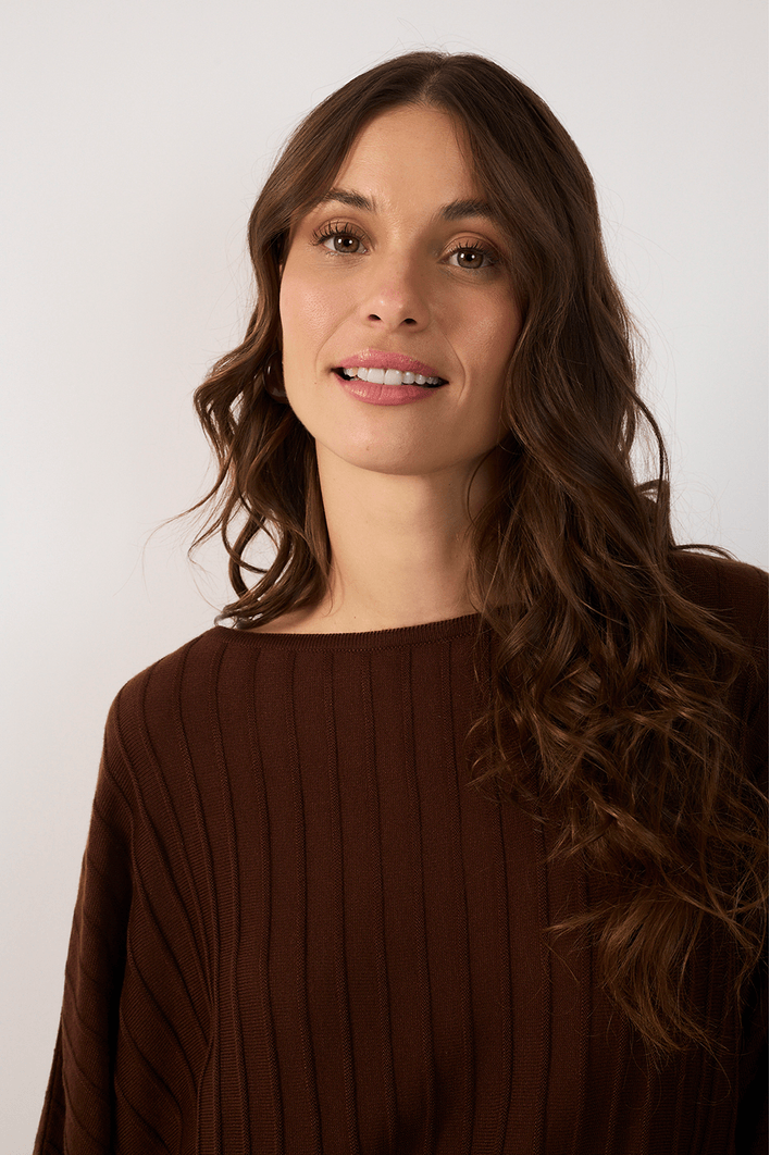 Blusa Tricot Nervuras