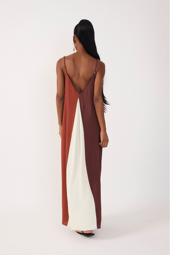 Vestido Cropped Crepe Color