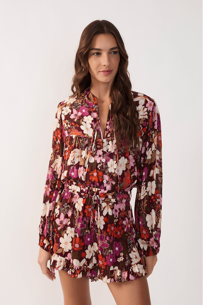 Bata Estampa Jasmin Solar