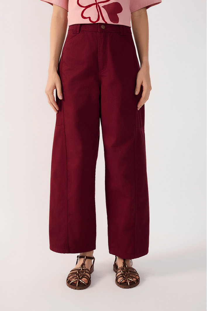 Calça Sarja Detalhe Bolso