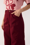 Calça Sarja Detalhe Bolso
